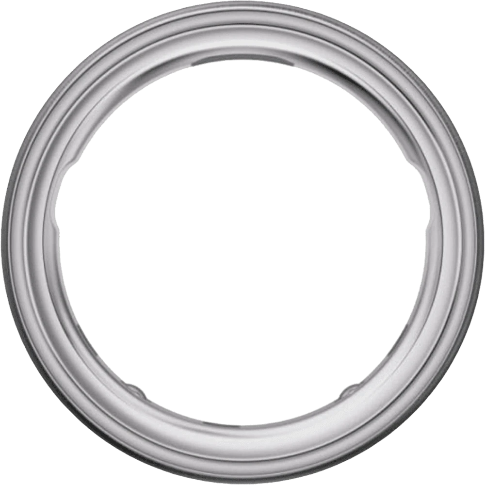 Смарт-кільце Oura Ring 4 Brushed Silver Size 6 (JZ90-54220-06) вид зверху