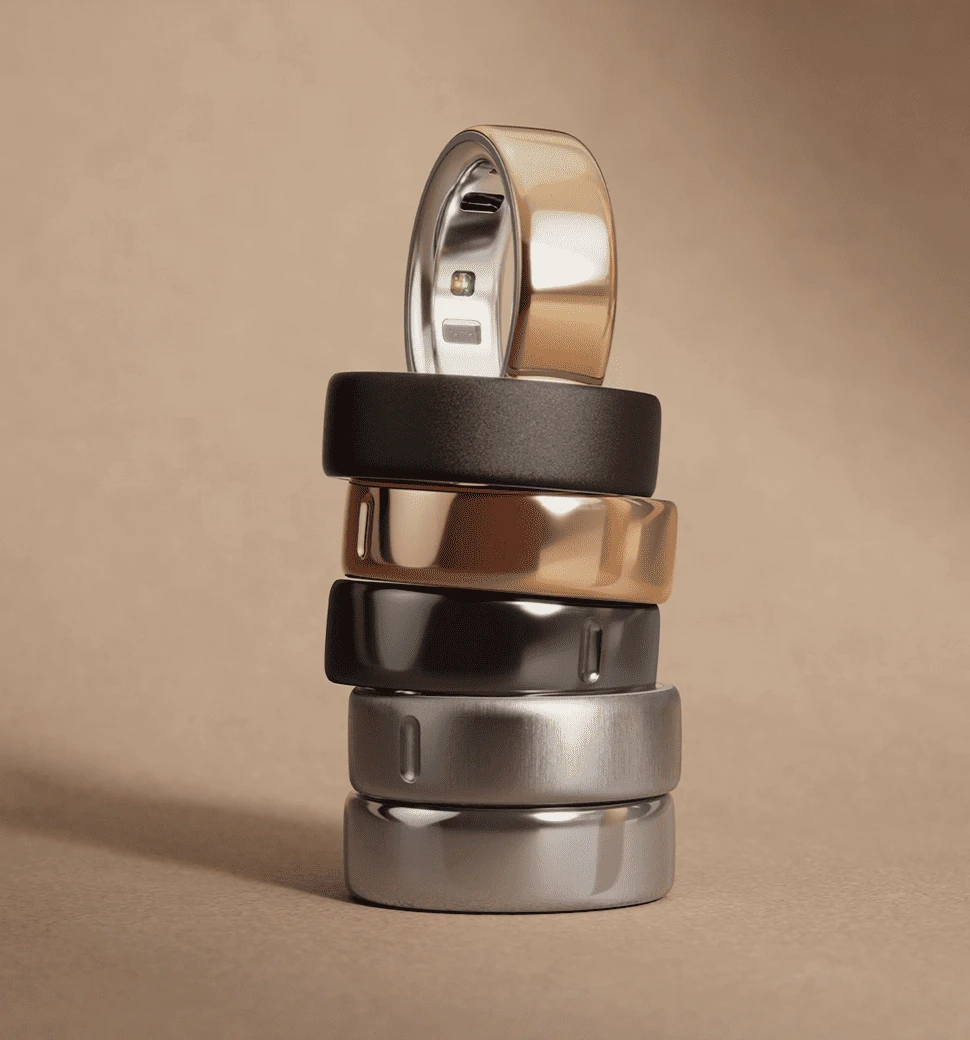 Смарт-кільце Oura Ring 4 Silver (Size 6) (JZ90-54217-06) палітра кольорів