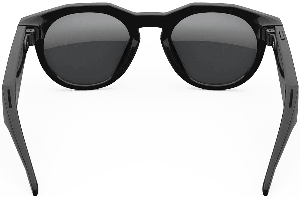 Смарт-окуляри Oakley Meta HSTN Black Lens color Prizm Black Polarized (OW8002-0351) фото ззаду