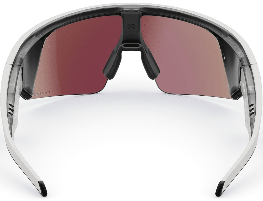 Смарт-окуляри Oakley Meta Vanguard - Prizm Sapphire Lenses / White Frame (OW8001-0652) окуляри лінзи в середині
