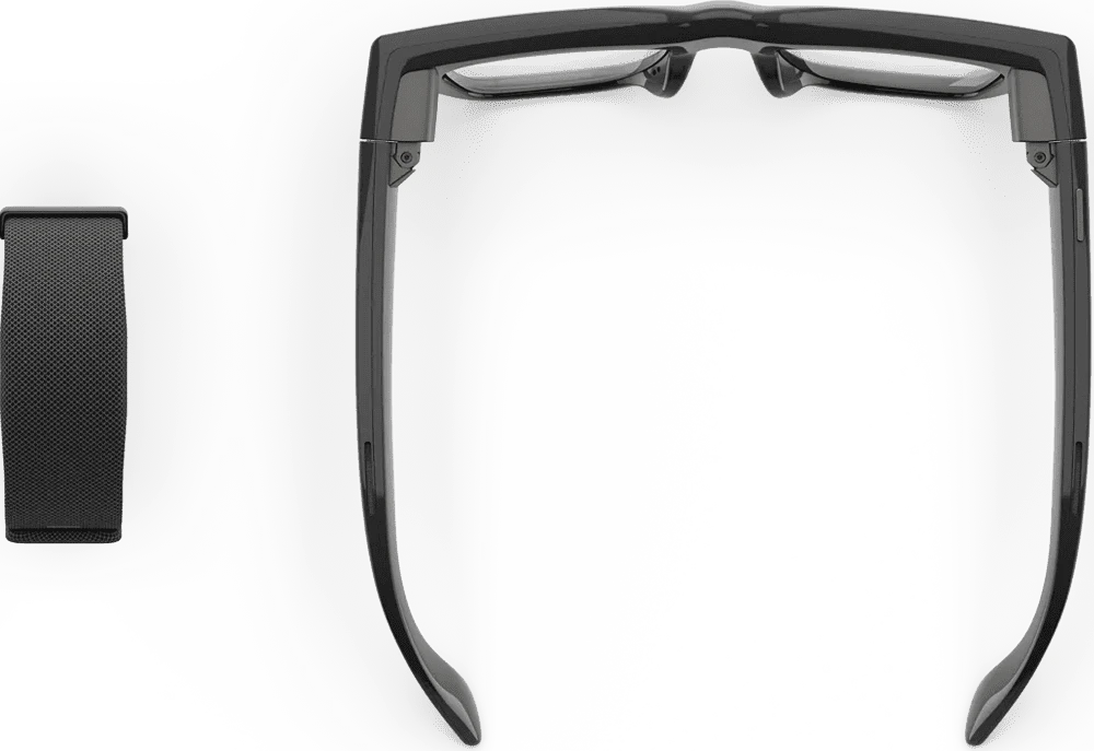 Смарт-окуляри Ray-Ban Meta Display & Neural Band AI Shiny Frame (Large Size 2) (SK-1001156-01) вид зверху