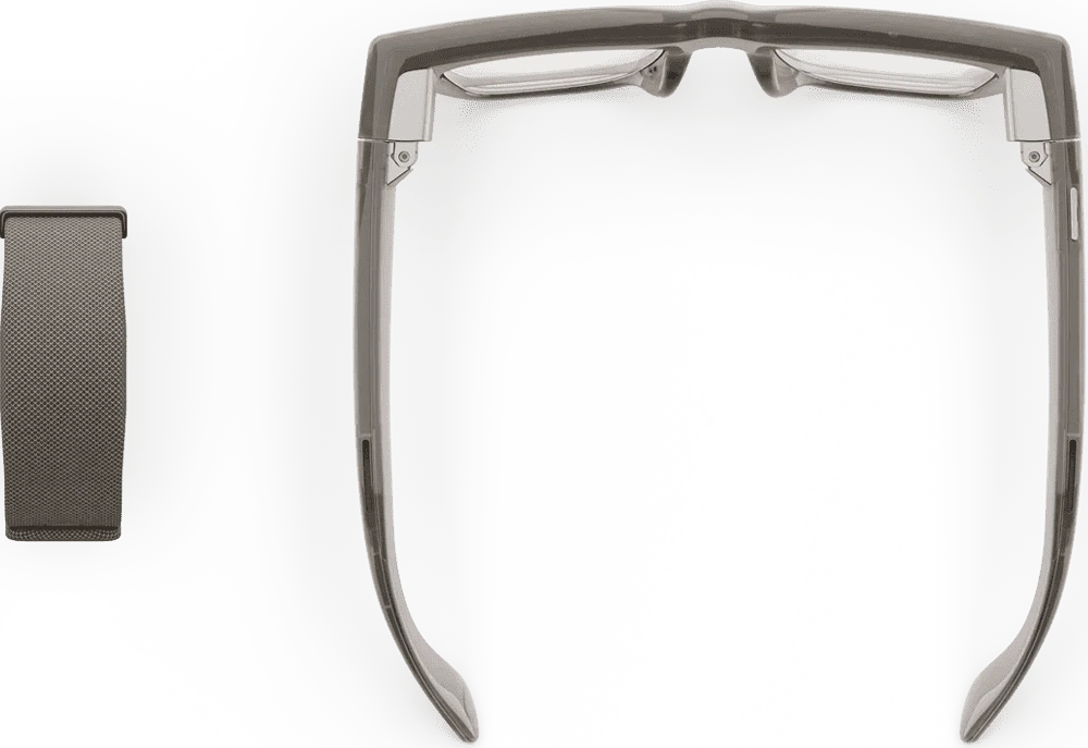 Смарт-окуляри Ray-Ban Meta Display & Neural Band AI Shiny Sand Frame (Large Size 3) (SK-1001224-01) вид зверху