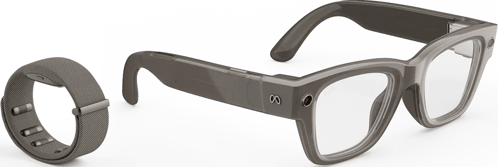 Смарт-окуляри Ray-Ban Meta Display & Neural Band AI Shiny Sand Frame (Large Size 3) (SK-1001224-01) комплектація