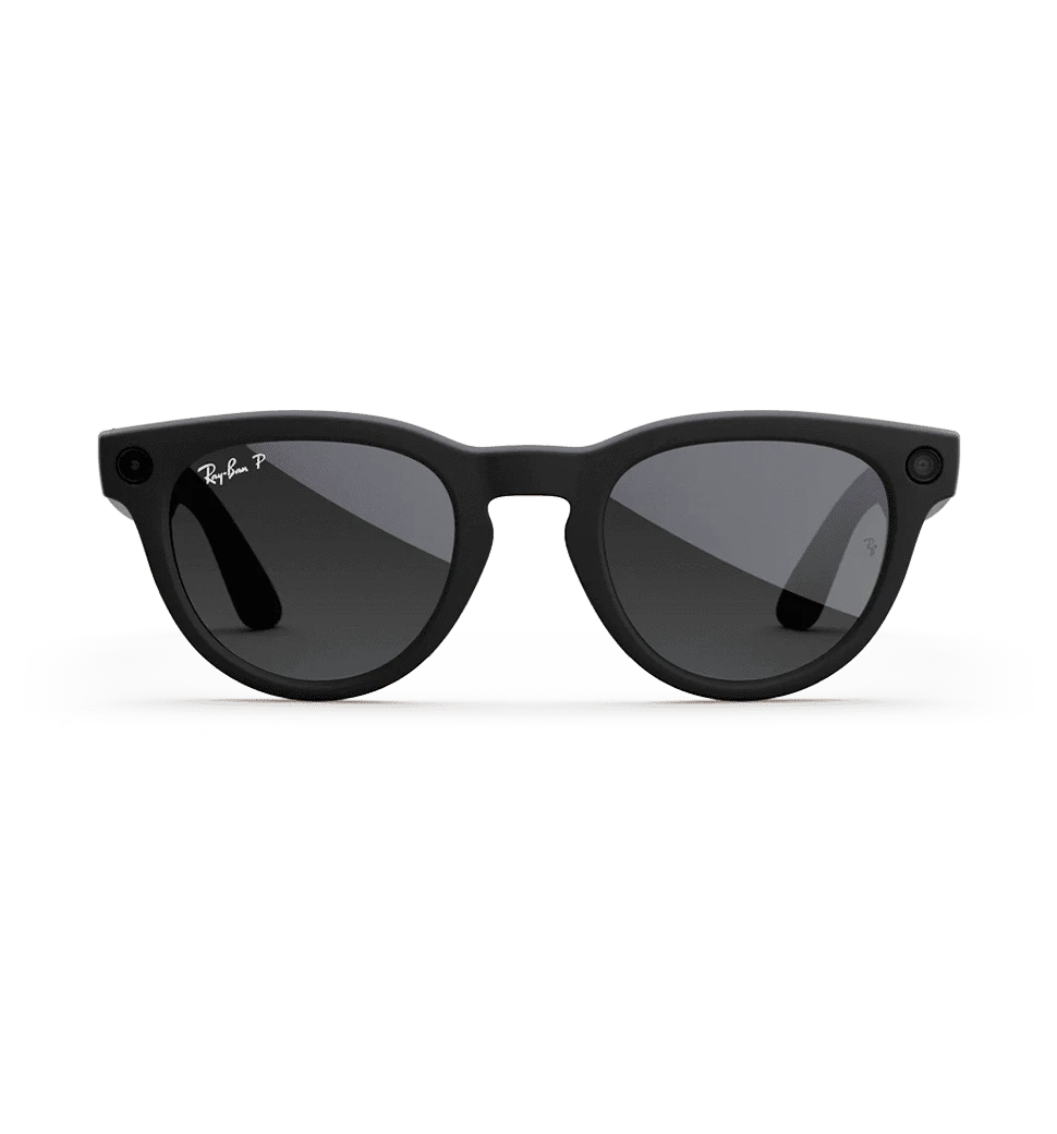 Смарт-окуляри Ray-Ban Meta Headliner Gen 2 Standard Matte Black Frame / Gradient Graphite Lenses (RW4013 601ST3 50-23) вид спереду