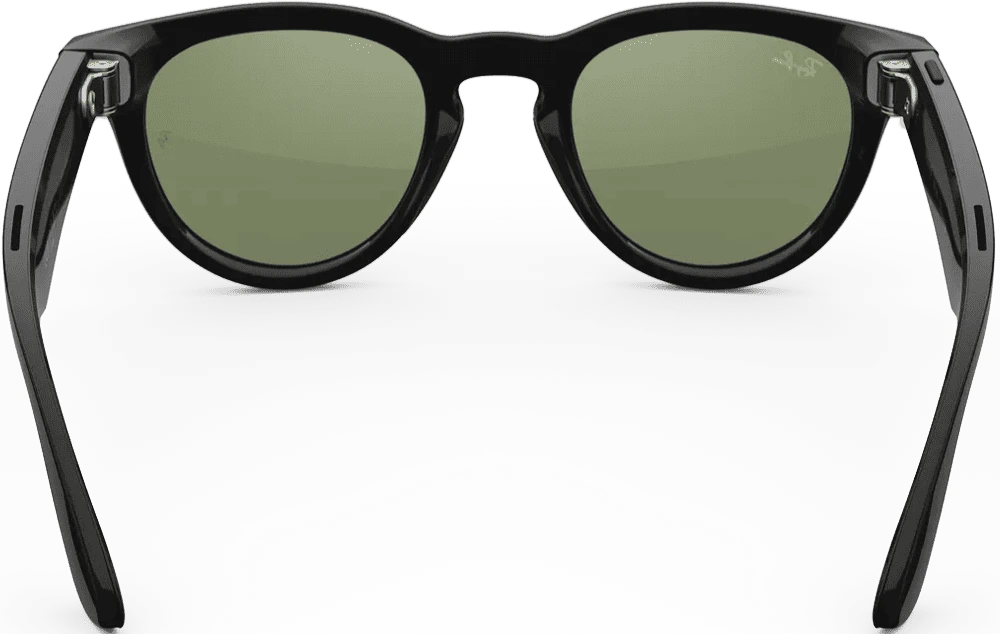 Смарт-окуляри Ray-Ban Meta Headliner Gen2 Standard Shiny Black Frame / G-15 Green Lenses (RW4013 601/71 50-23) вид зсередини