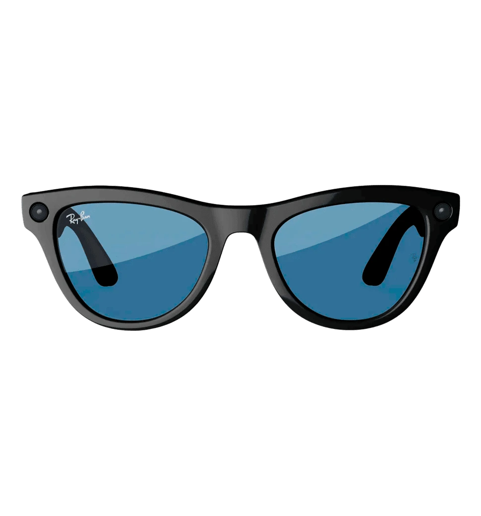 Смарт-окуляри Ray-Ban Meta Skyler Standard - Shiny Black / Transitions Cerulean Blue (RW4010 601/MF 52-20) головне фото