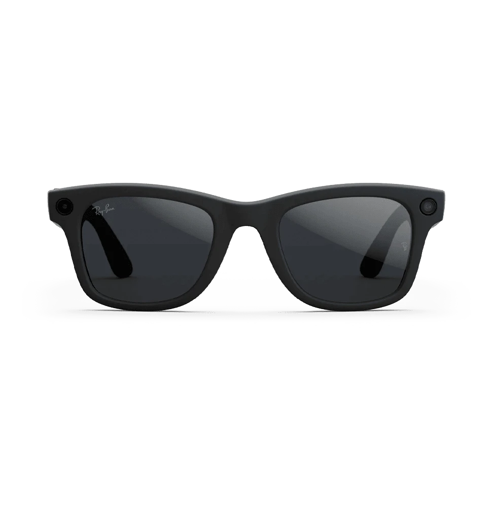 Смарт-окуляри Ray-Ban Meta Wayfarer [Gen2] Matte Black Frame/Clear to Grey Transitions Lenses (RW4012 601S1Z 53-22) передній вид