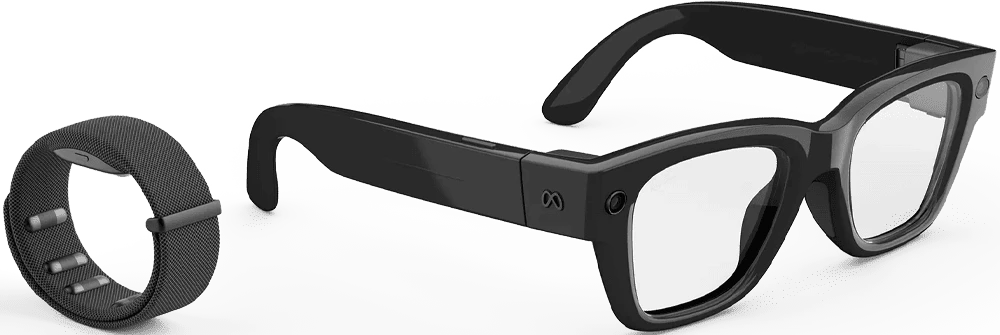 Смарт-окуляри Ray-Ban Meta x Ray-Ban Display & Neural Band AI Glasses (Standard Size 3) SK-1001154-01 вид з ліва