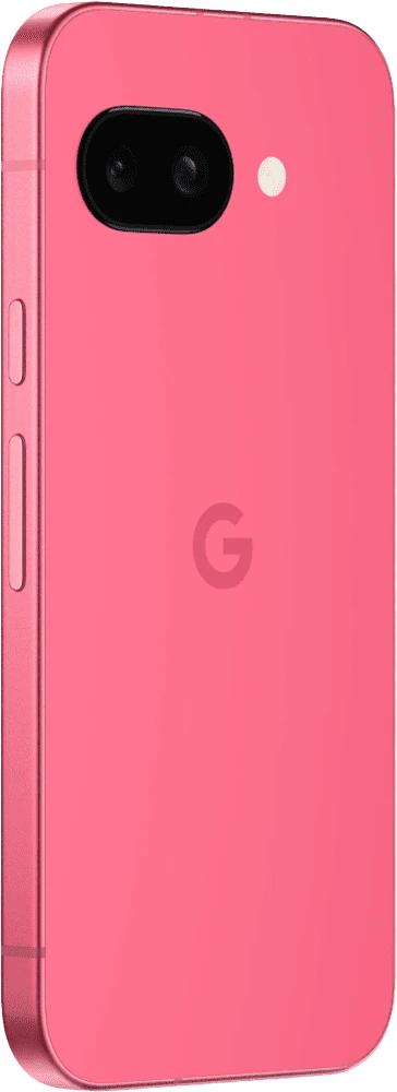 Смартфон Google Pixel 9a 8/128GB Peony вид під лівим кутом