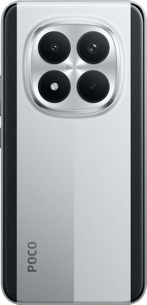 Смартфон POCO M8 Pro 5G 12/512GB Siver вид задня кришка