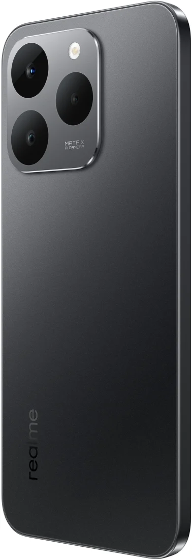 Смартфон realme 15T 5G 8/256Gb Suit Titanium вид задня кришка під правим кутом