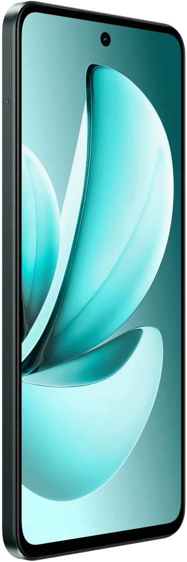 Смартфон realme C71 8/256Gb Forest Owl вид екрану під кутом ліво