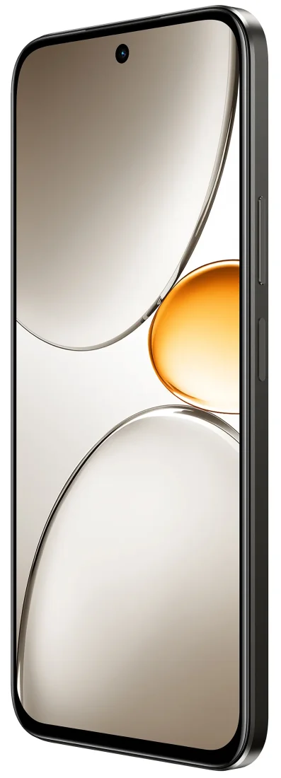 realme C85 6/128Gb Swan Black вид екрану під правим кутом