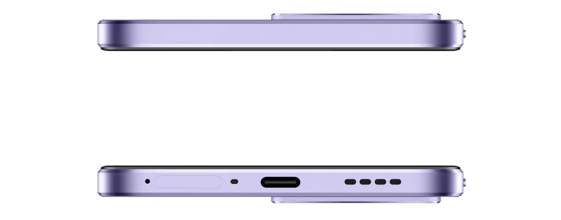 realme C85 Pro 8/256Gb Parrot Purple вид гарні зверху та знизу