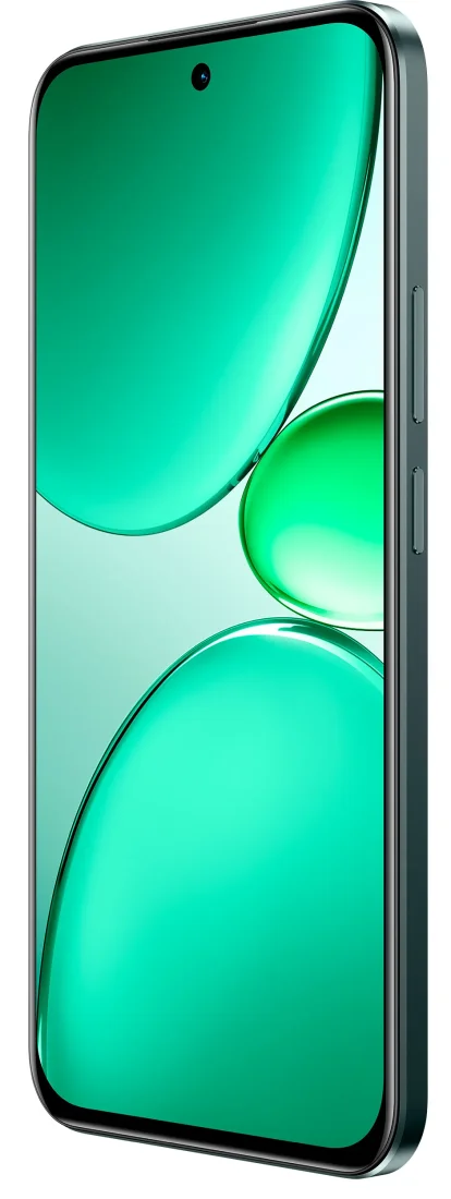 realme C85 Pro 8/256Gb Peacock Green вид екрану під правим кутом
