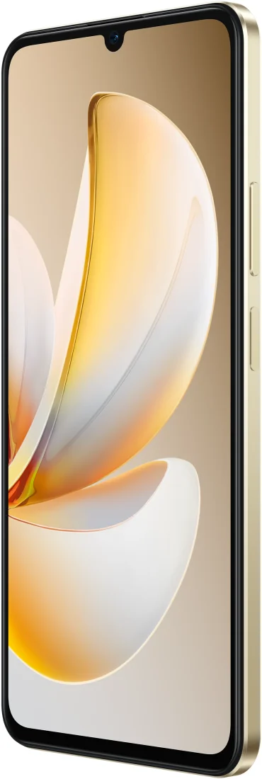 realme Note 70 4/128Gb Beach Gold вид екрану під правим кутом