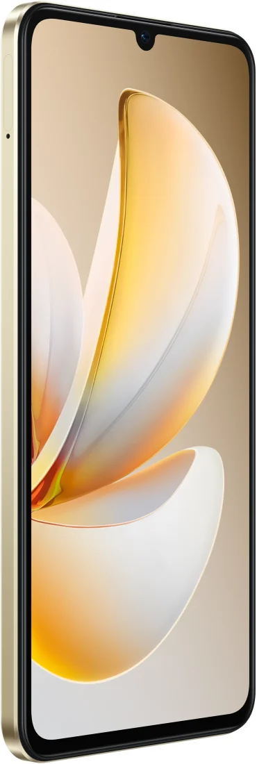 realme Note 70 4/128Gb Beach Gold вид екрану під лівим кутом