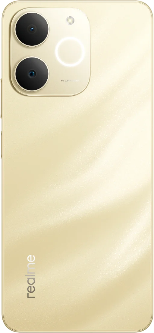 realme Note 70 4/128Gb Beach Gold вид задня кришка