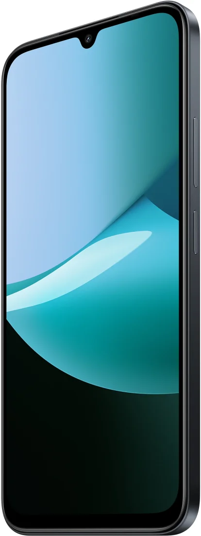 Redmi 15C 8/256Gb Midnight Black вид екрану під правим кутом