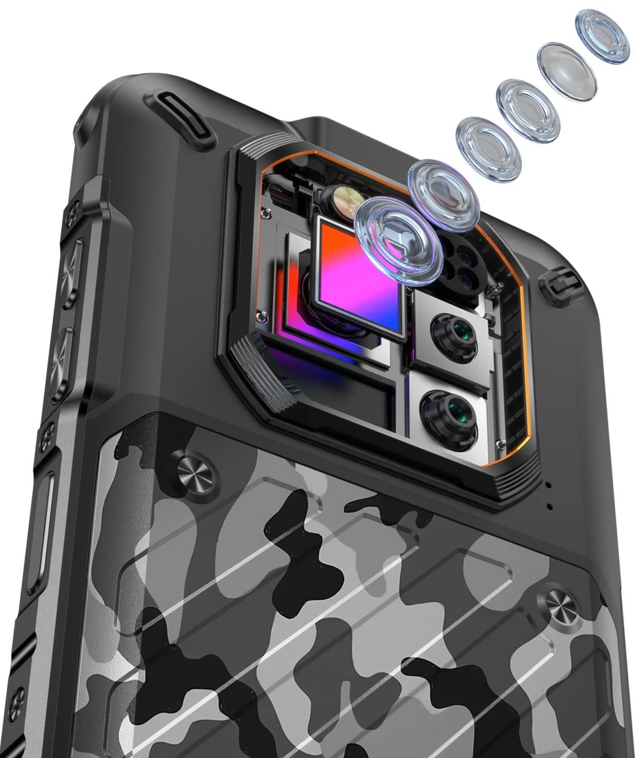 Смартфон RugOne Xever 7 12/512GB Gray візуальне фото матриці камери