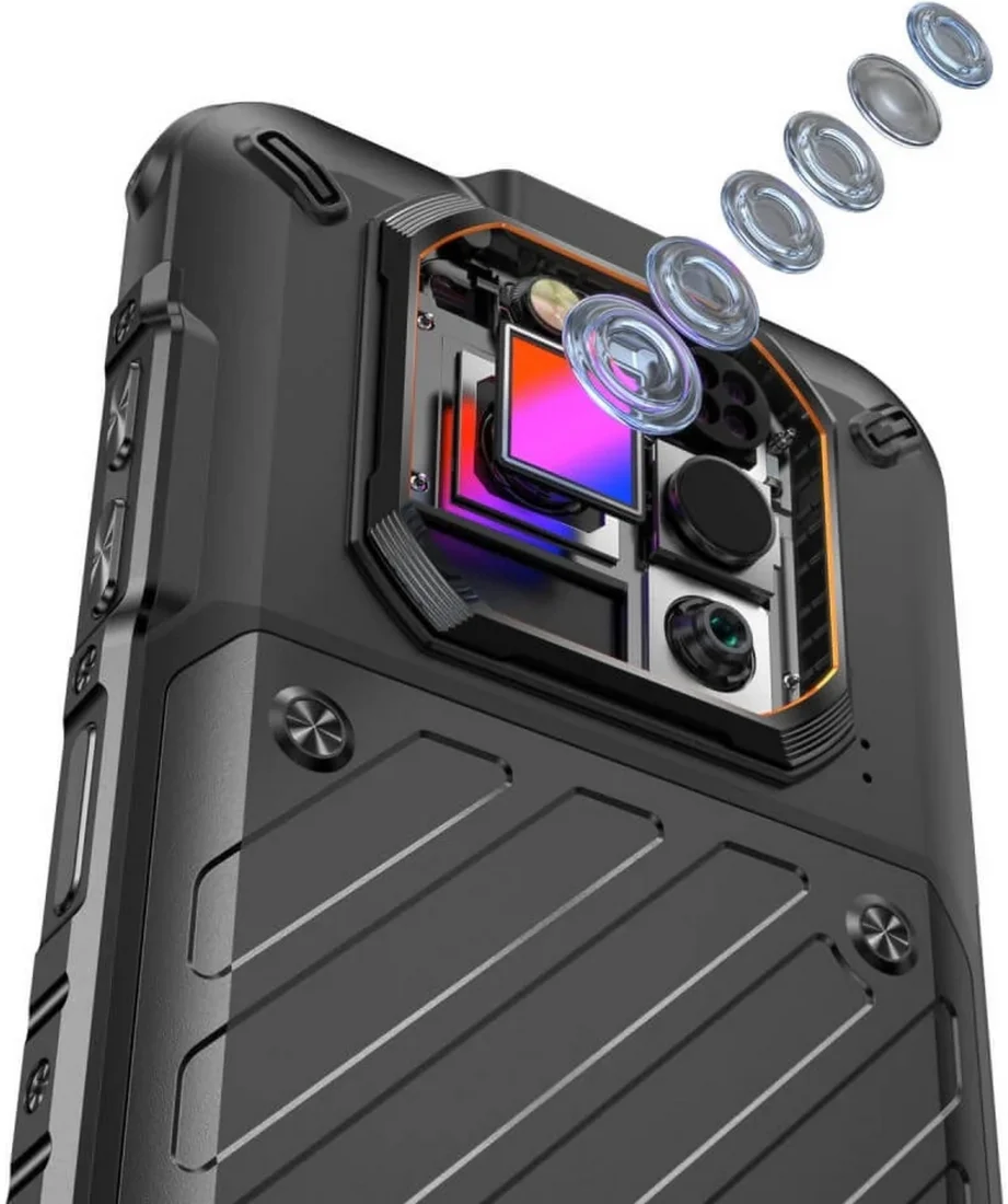 Смартфон RugOne Xever 7 Pro 12/512GB Black вид візуалізація матриці камери