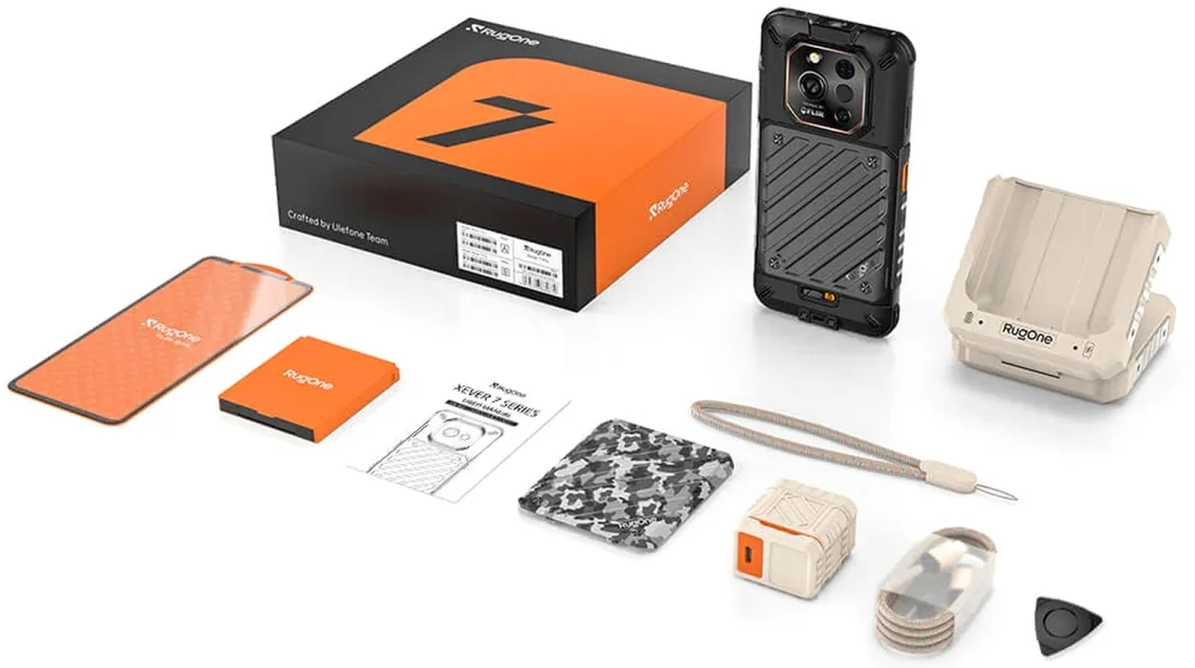 Смартфон RugOne Xever 7 Pro 12/512GB Black комплектація