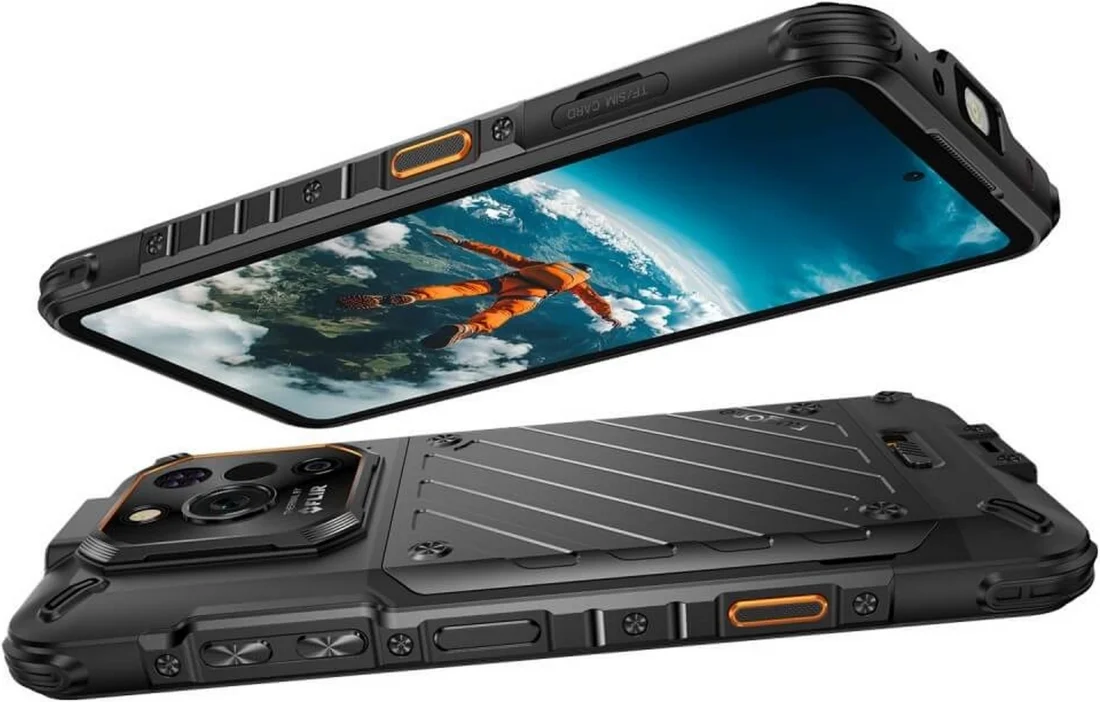 Смартфон RugOne Xever 7 Pro 12/512GB Black вид грані