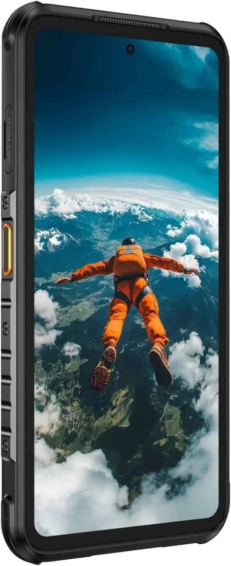 Смартфон RugOne Xever 7 Pro 12/512GB Black вид екран під лівим кутом