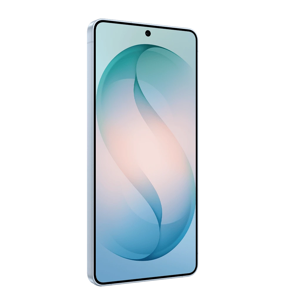 Смартфон Samsung Galaxy S26 Ultra 12/512GB Sky Blue (SM-S948BLBGEUC) передній боковий вид