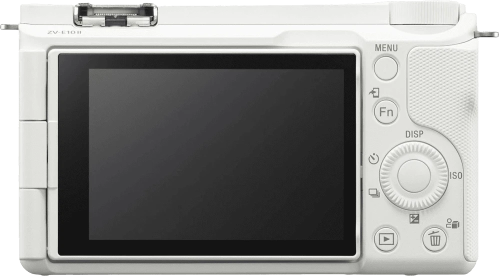 Sony ZV-E10 II body White (ZVE10M2W) вид дисплею