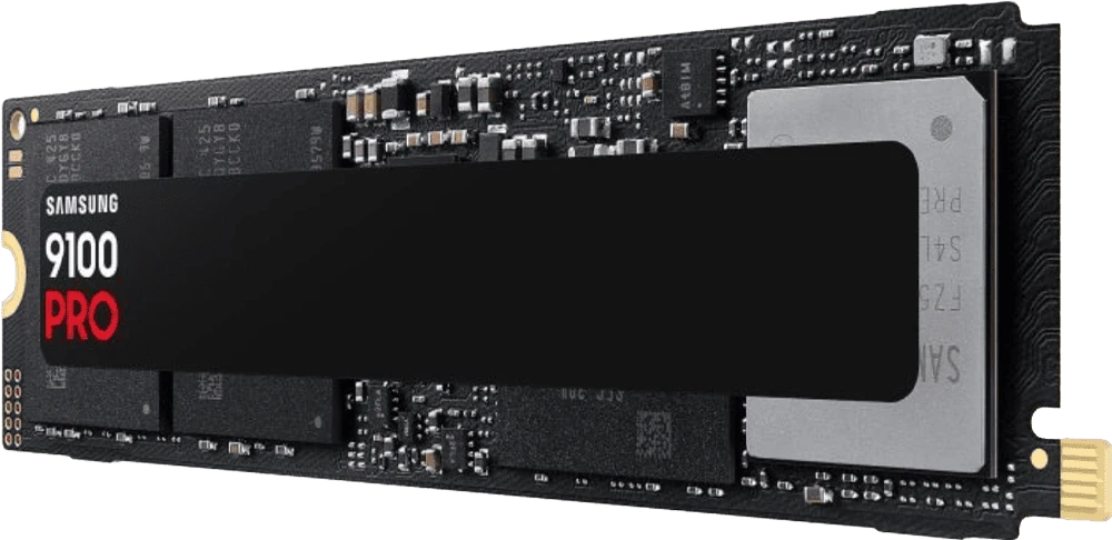 SSD-накопичувач Samsung 9100 PRO 4 TB (MZ-VAP4T0BW) вид під правим кутом