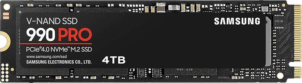 SSD-накопичувач Samsung 990 PRO 4 TB (MZ-V9P4T0BW) головне фото