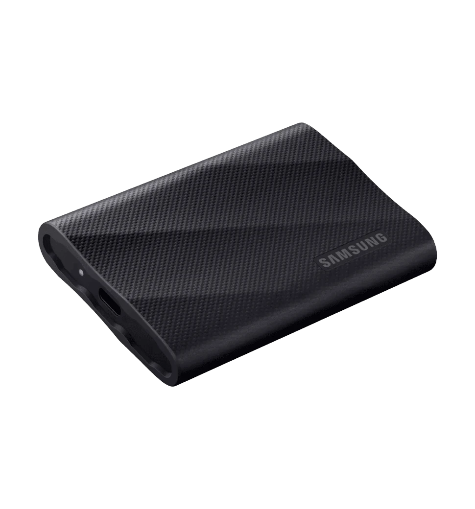 SSD накопичувач Samsung T9 2 TB Black (MU-PG2T0B) боковий вид