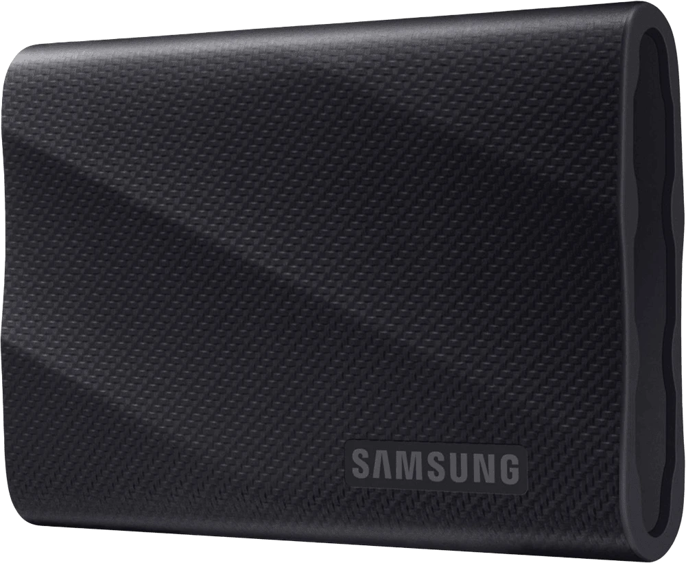SSD-накопичувач Samsung T9 4 TB Black (MU-PG4T0B) вид права бічна грань