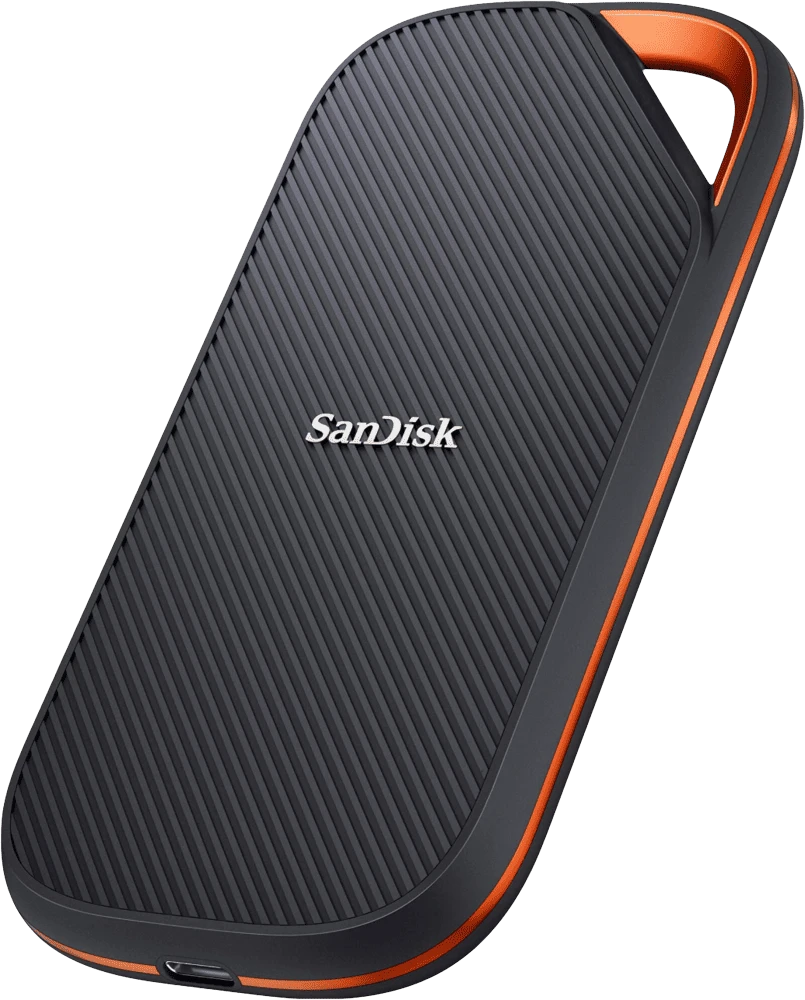 SSD-накопичувач SanDisk Extreme Pro Portable 4 TB (SDSSDE82-4T00-G25) вид під правим кутом