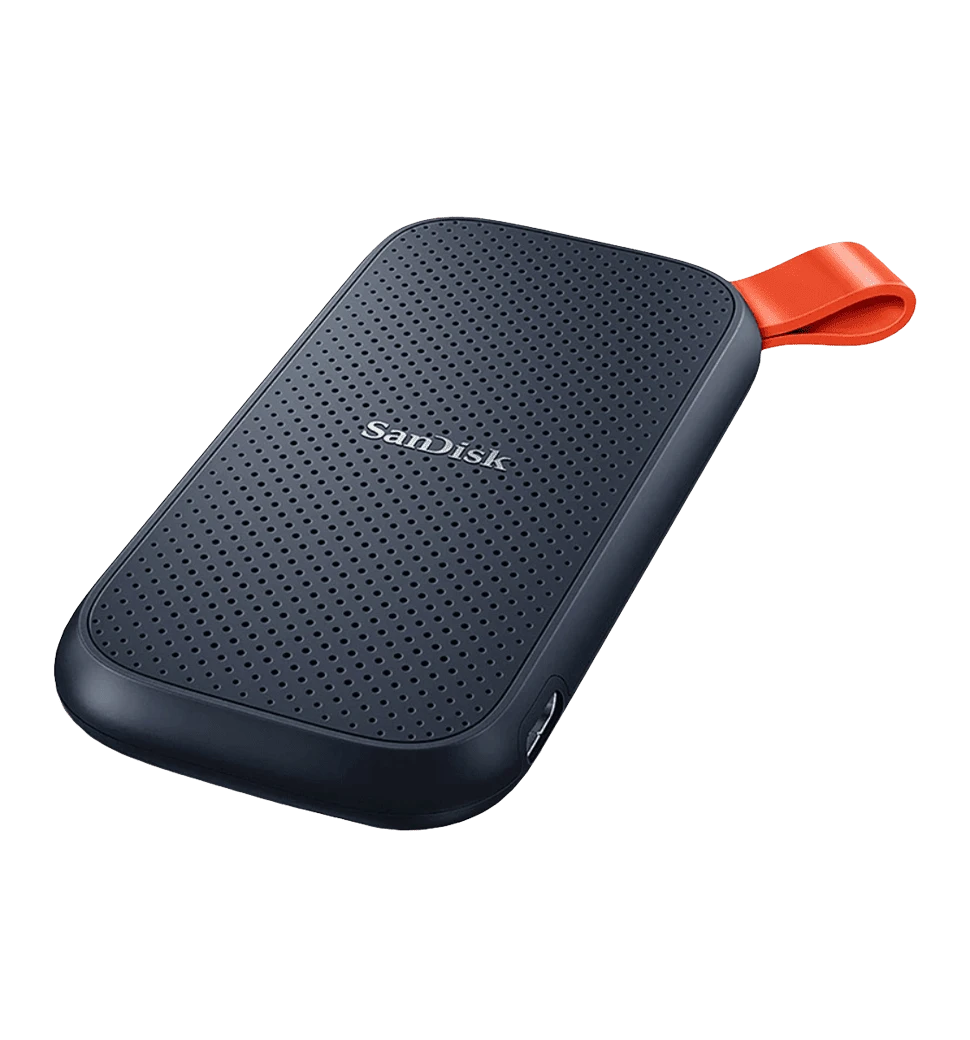 SSD накопичувач SanDisk Portable SSD 2 TB (SDSSDE30-2T00-G26) боковий вид