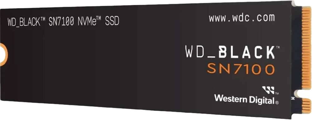 SSD-накопичувач WD Black SN7100 2 TB (WDS200T4X0E) вид під кутом