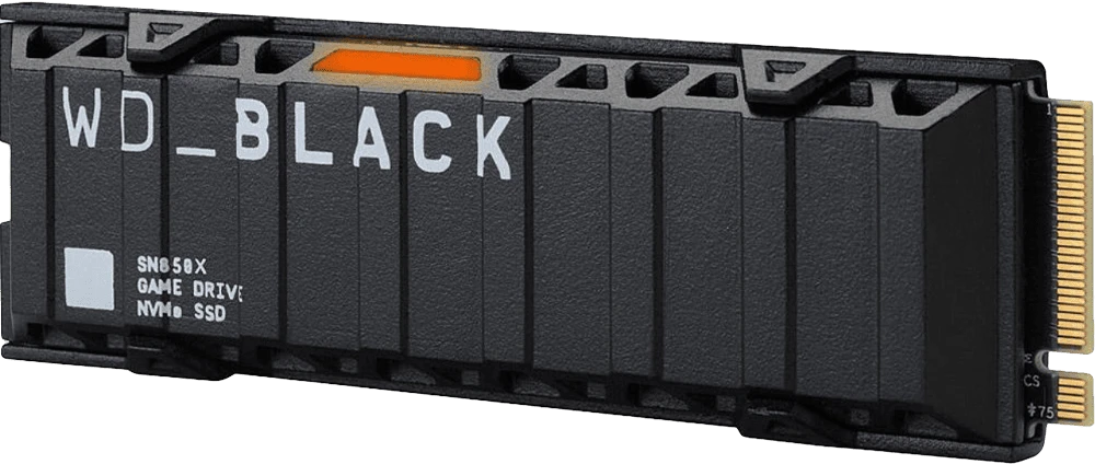 SSD-накопичувач WD Black SN850X 1 TB (WDS100T2XHE) вид під кутом