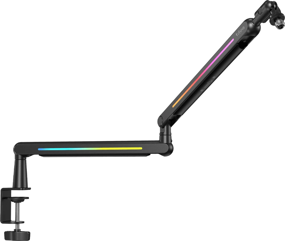 Стійка пантограф Fifine BM88PRO RGB Black фото збоку