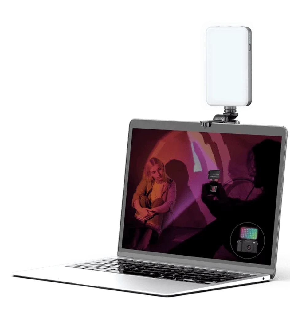 Студійне світло Proove GlowBox Black (PLGB00010001) фото на ноутбуці