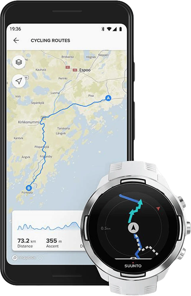 Suunto D4F (SS023198000) вид із смарфоном
