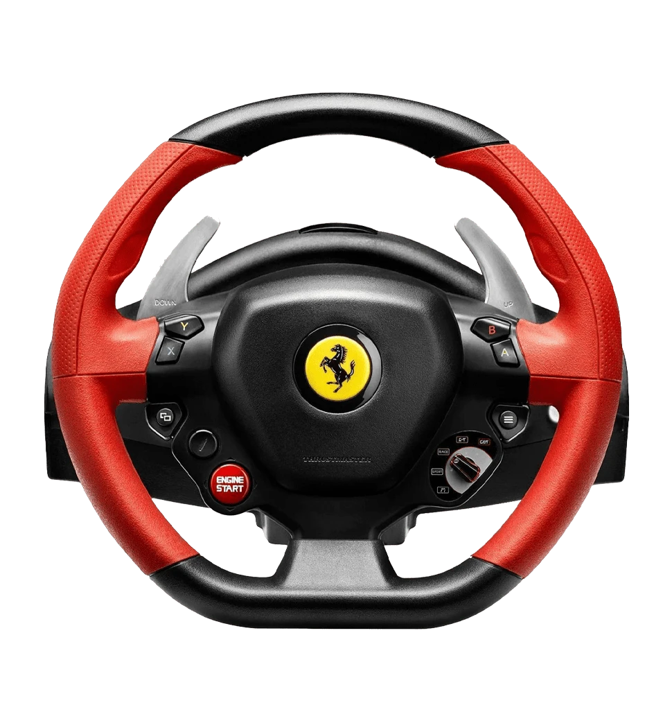 Вид руля прямо