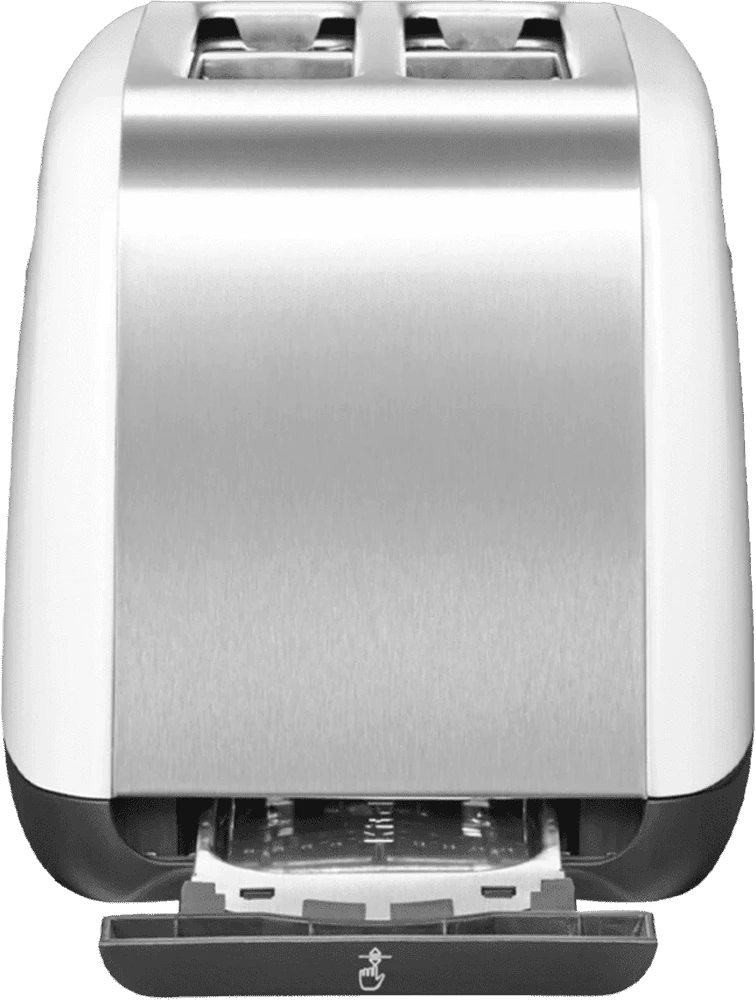 Тостер KitchenAid Classic 5KMT2115EWH вид з боку