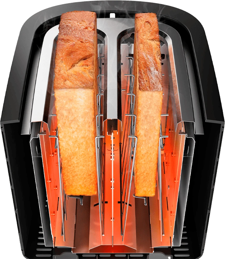 Тостер Philips Viva Collection HD2650/30 демонстрація приготування