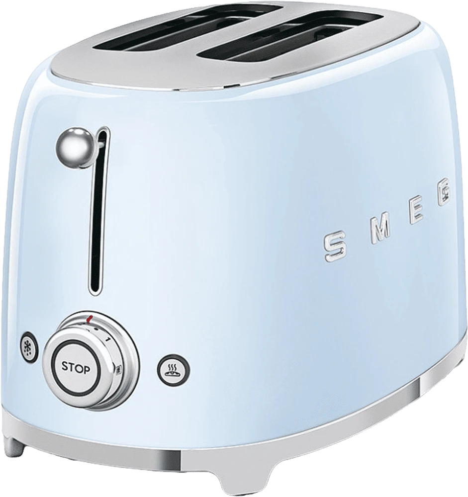 Тостер Smeg TSF01NBEU вид під лівим кутом