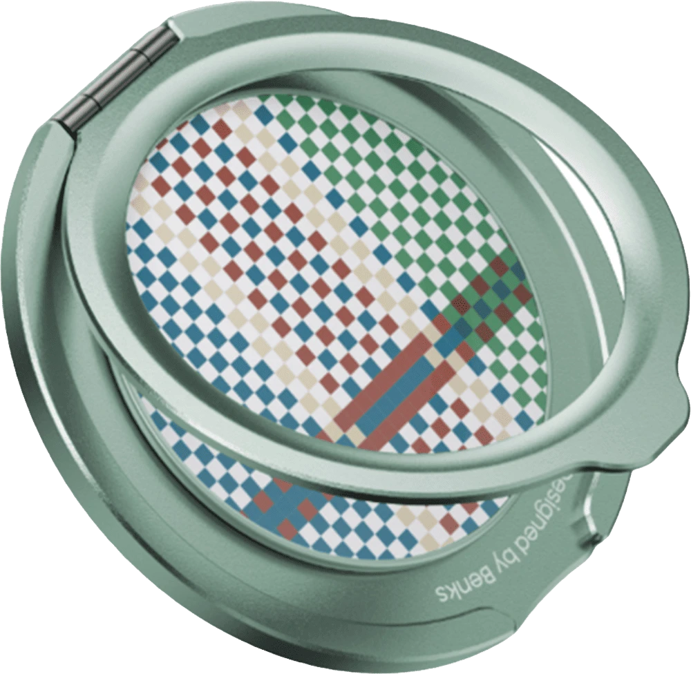 Тримач Benks 360° Rotating Magnetic Ring Holder PassionGreen (C.Q.ZH.00.QC.0010) вид зверху