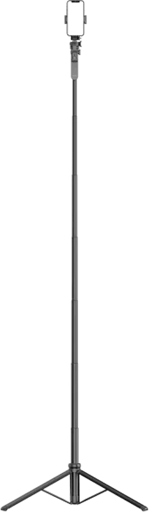 Трипод Proove Elevate X Selfie Stick (2055 mm) (black) передній вид