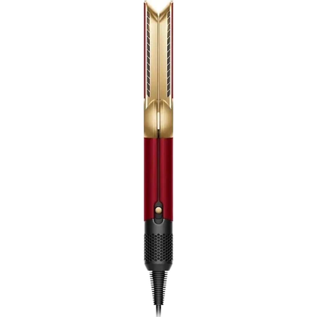 Випрямляч для волосся Dyson Airstrait HT01 Red Velvet/Gold (596931-01) GLOBAL вид у закритому вигляді