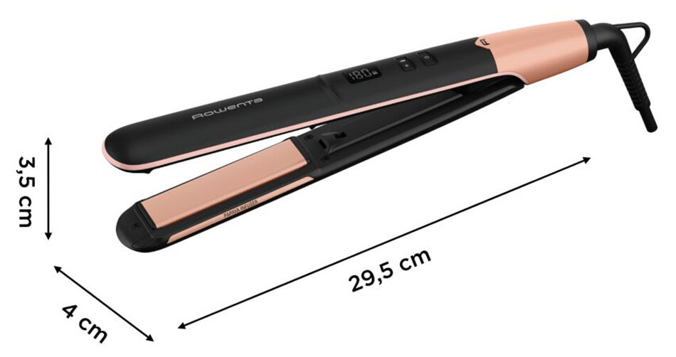 Випрямляч для волосся Rowenta SF4620F0 вид габарити