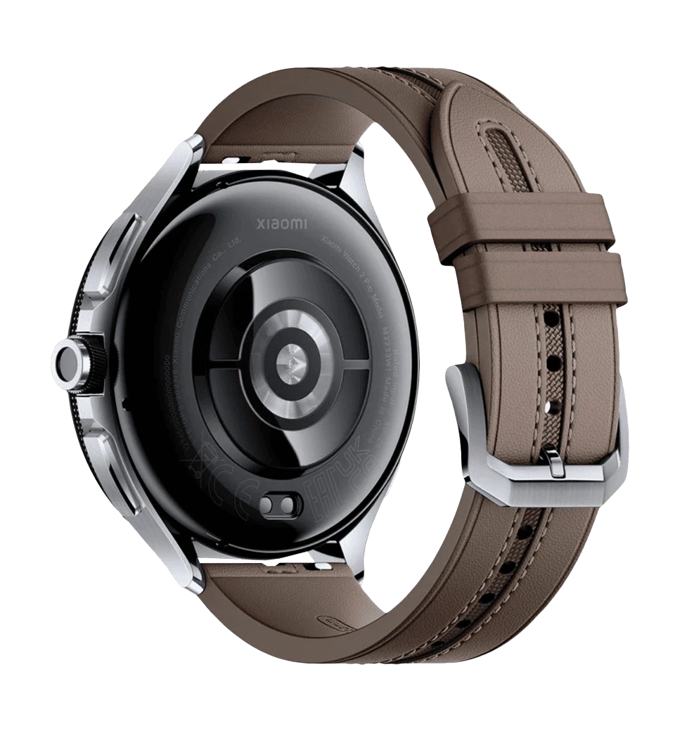 Xiaomi Watch 2 Pro Bluetooth Silver Case with Brown Leather Strap (BHR7216GL) 3